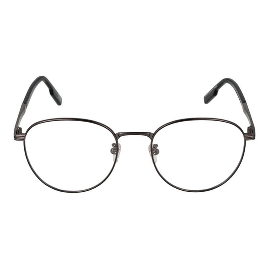 Ermenegildo Zegna Gray Men Glasses Frame