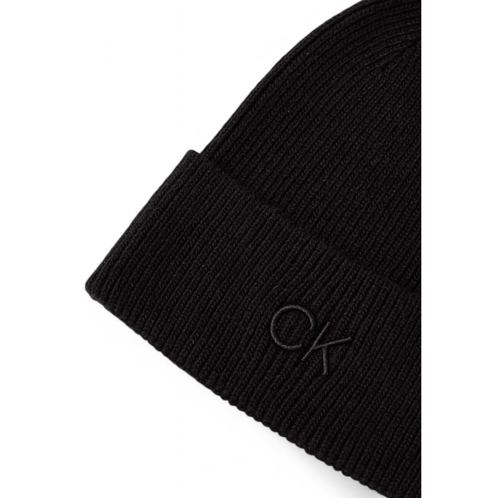 Calvin Klein Black Organic Cotton Caps Baseball Hat