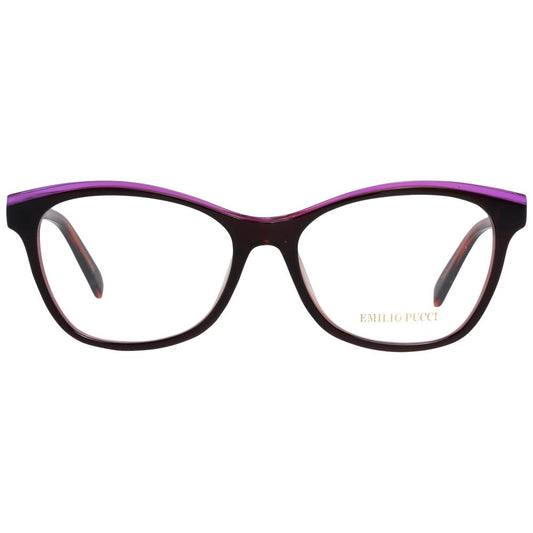 Emilio Pucci Burgundy Women Glasses Frame