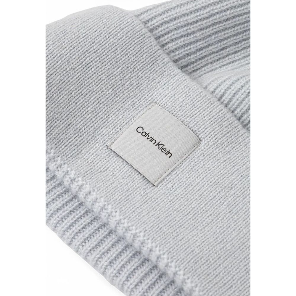 Calvin Klein Gray Cashmere Caps Baseball Hat