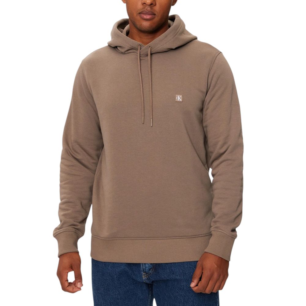 Calvin Klein Jeans Beige Recycled Cotton Sweater