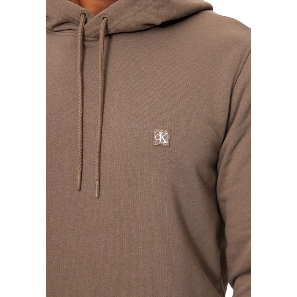 Calvin Klein Jeans Beige Recycled Cotton Sweater