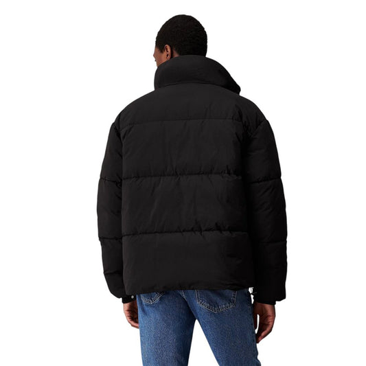 Calvin Klein Jeans Black Recycled Polyamide Jackets & Coat