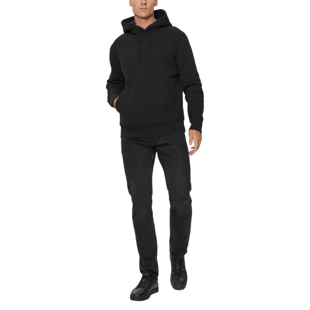 Calvin Klein Jeans Black Cotton Hoody