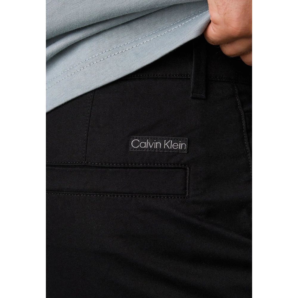 Calvin Klein Jeans Black Cotton Cotton Jeans & Pant