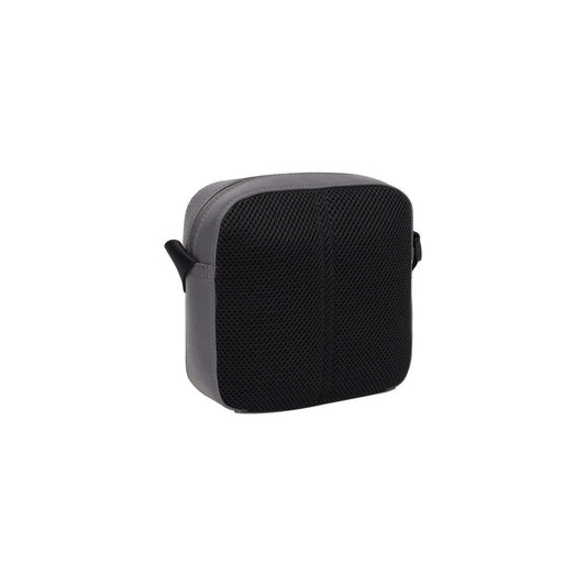 Calvin Klein Jeans Gray Recycled Polyester Messenger Bag