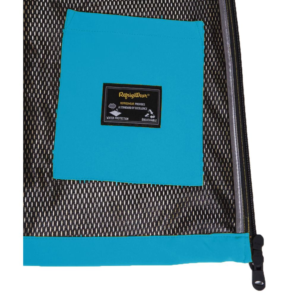 Refrigiwear Blue Polyester Men Vest