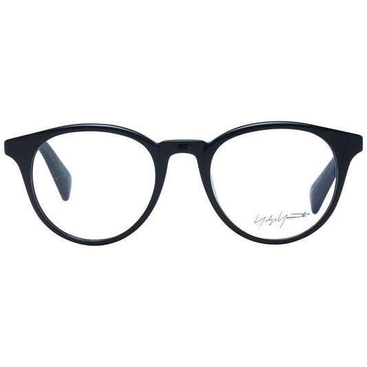 Yohji Yamamoto Black Men Glasses Frame