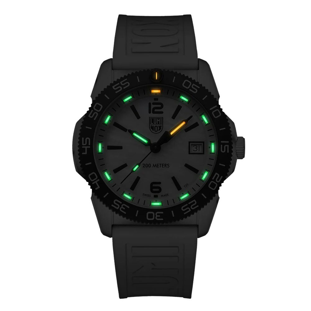 Luminox White Rubber Watch