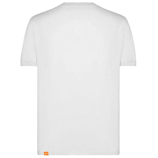 Suns White Cotton T-Shirt