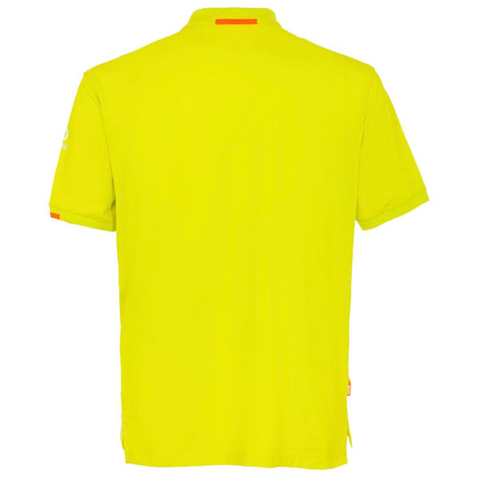 Suns Yellow Cotton Polo Shirt