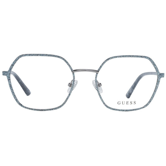 Guess Silver Women Glasses Frame