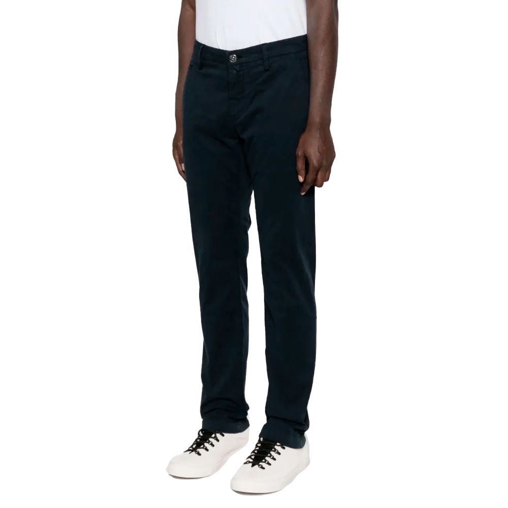 Jacob Cohen Blue Cotton Jeans & Pant