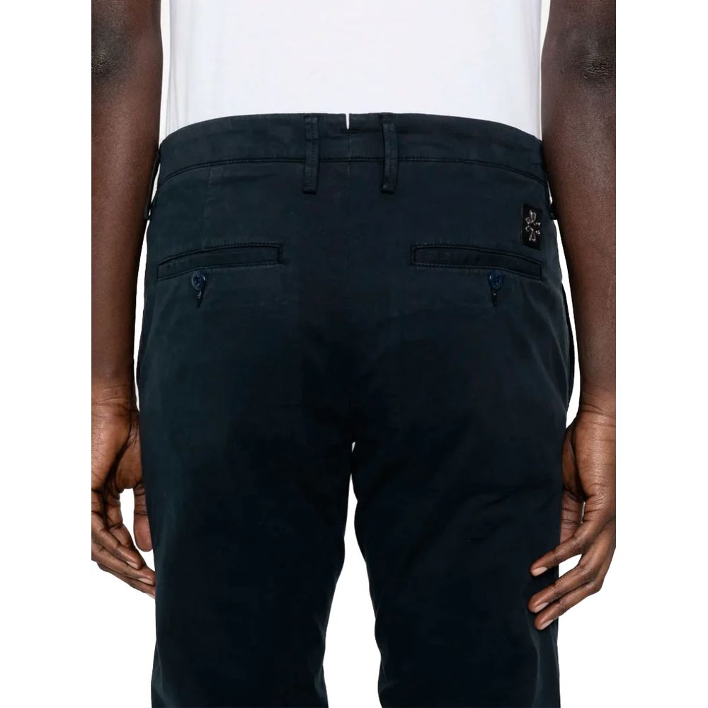 Jacob Cohen Blue Cotton Jeans & Pant
