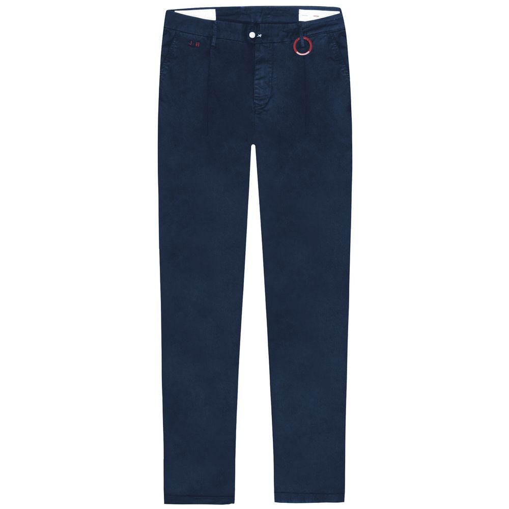 Tramarossa Blue Cotton Jeans & Pant