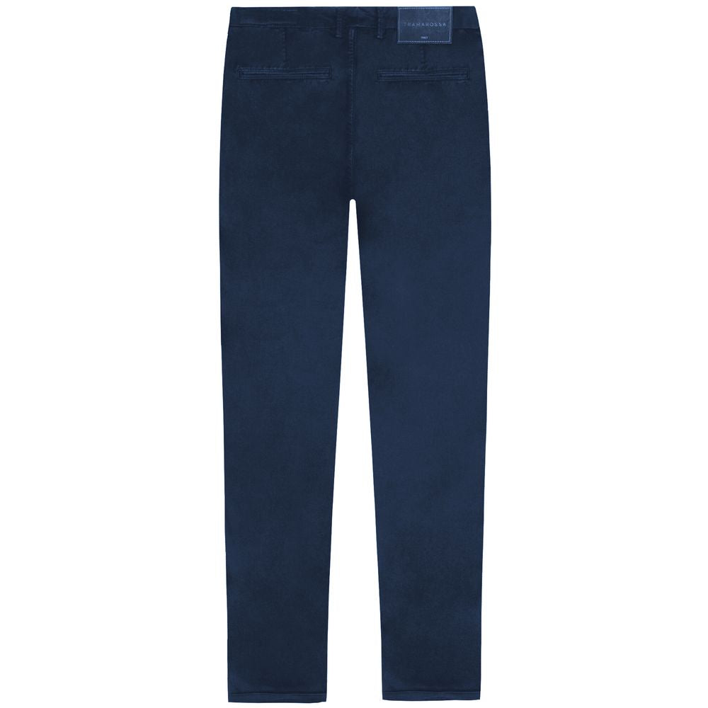 Tramarossa Blue Cotton Jeans & Pant