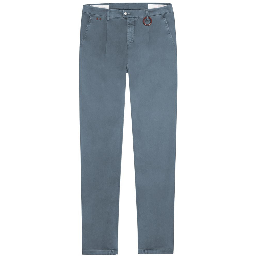 Tramarossa Light Blue Cotton Jeans & Pant