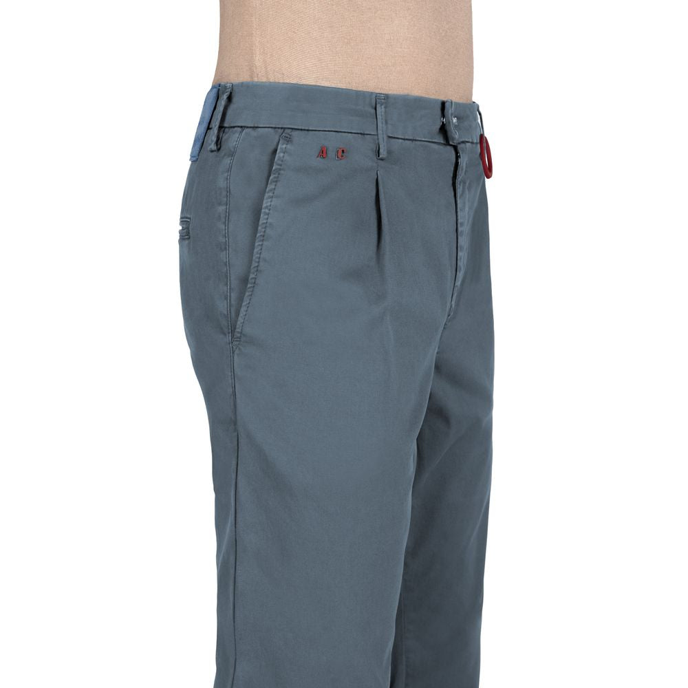 Tramarossa Light Blue Cotton Jeans & Pant