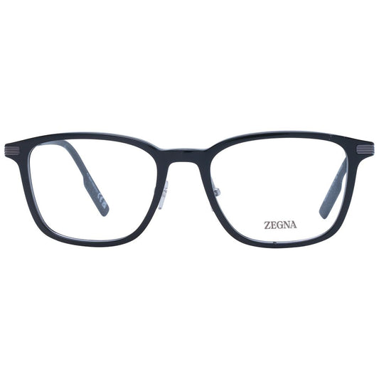 Ermenegildo Zegna Black Men Glasses Frame