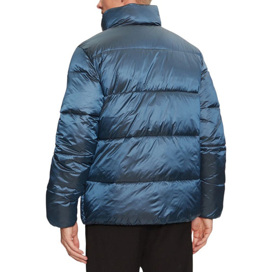 Calvin Klein Jeans Blue Recycled Polyamide Jackets & Coat