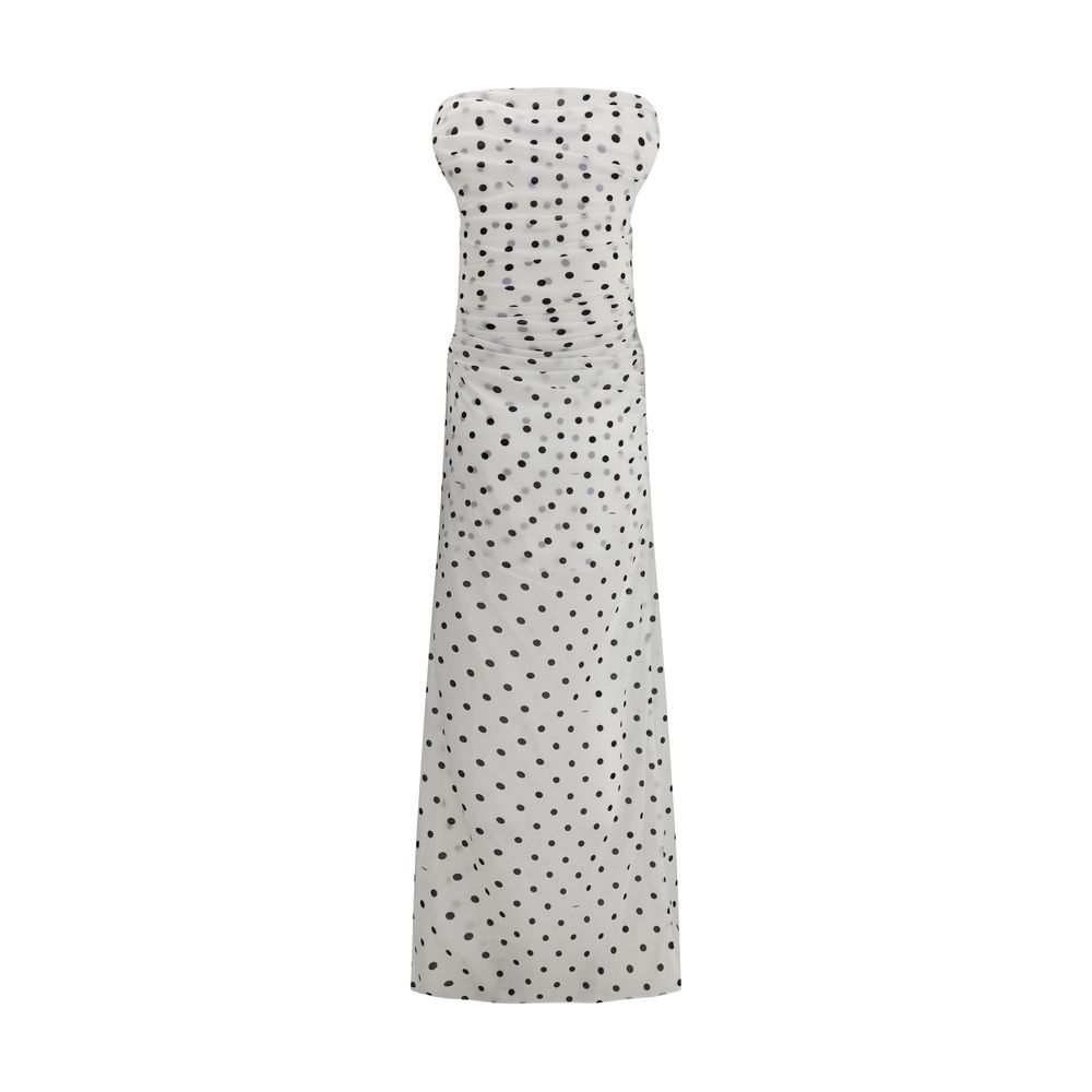 Jacquemus Rita pois long Dress