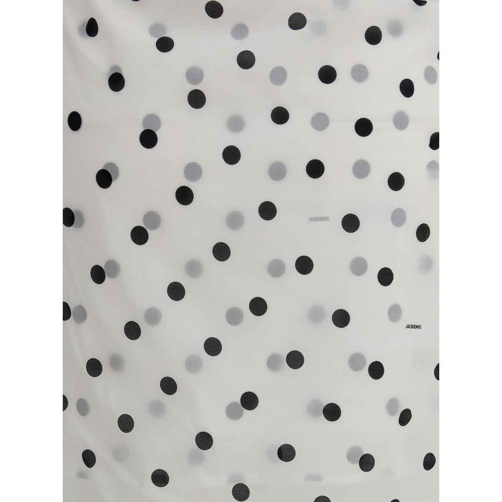 Jacquemus Rita pois long Dress
