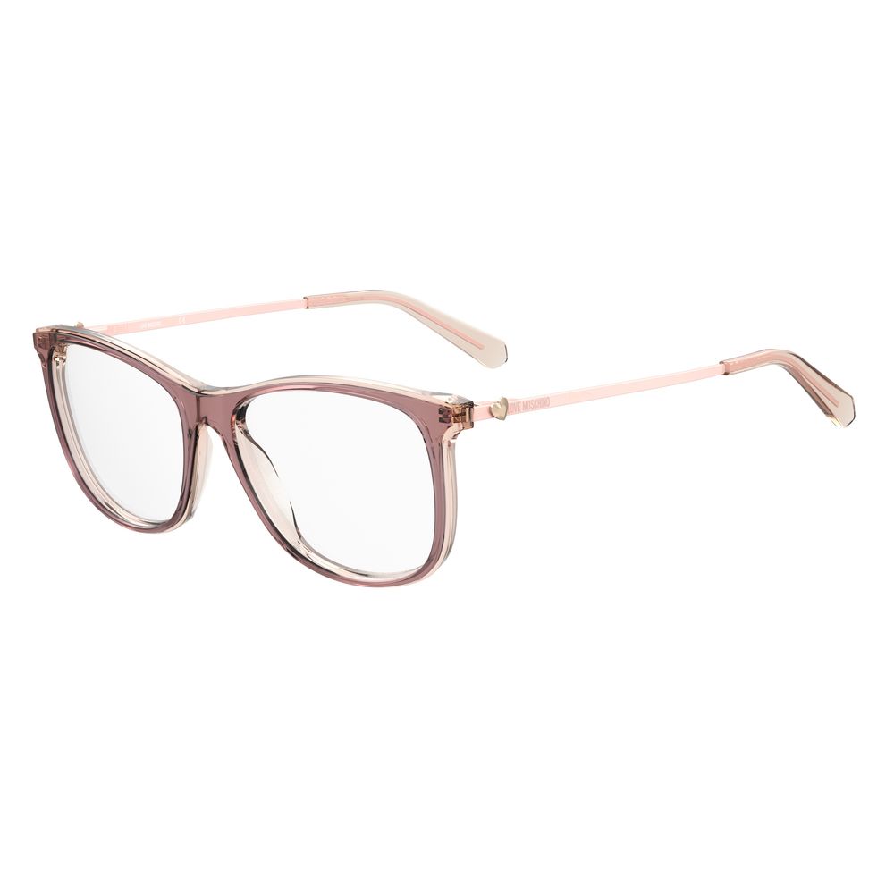 Love Moschino Pink Acetate Frames