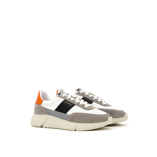 Axel Arigato Bicolor Fabric And Leather Sneaker