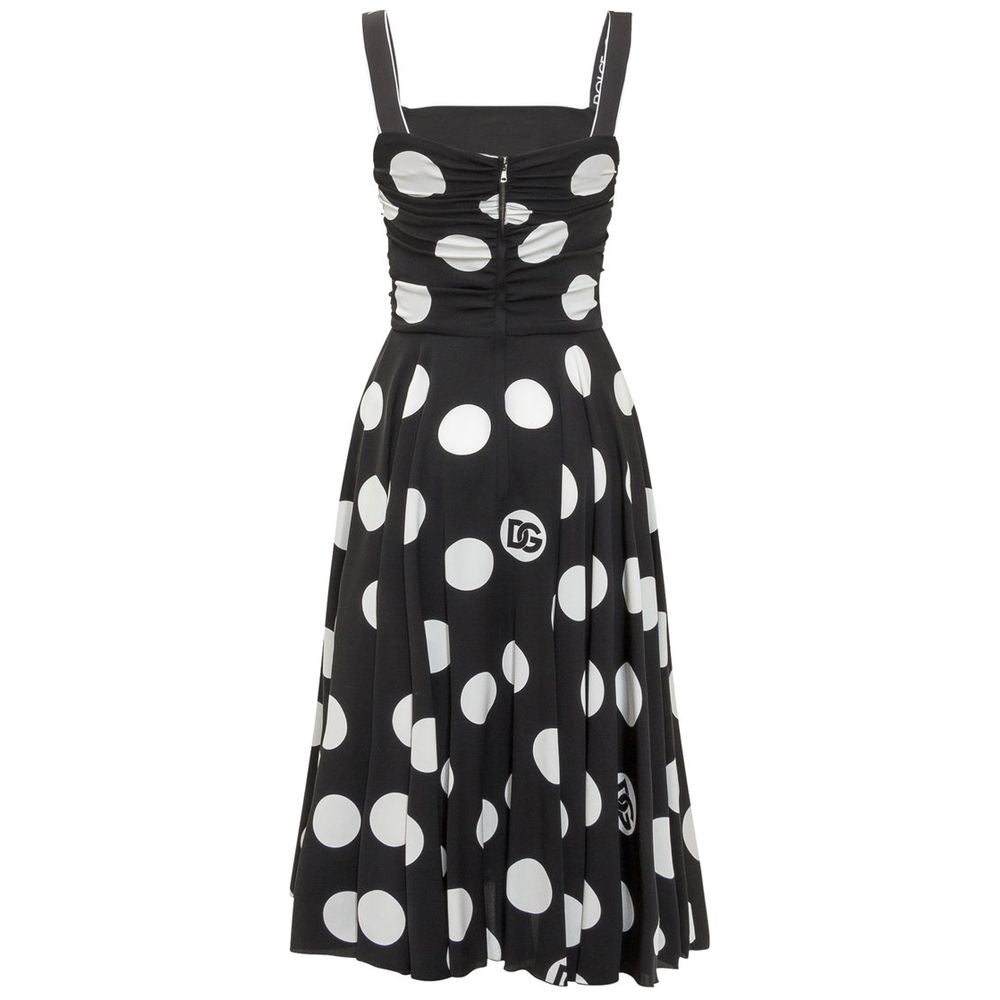 Dolce & Gabbana Black Silk Dress