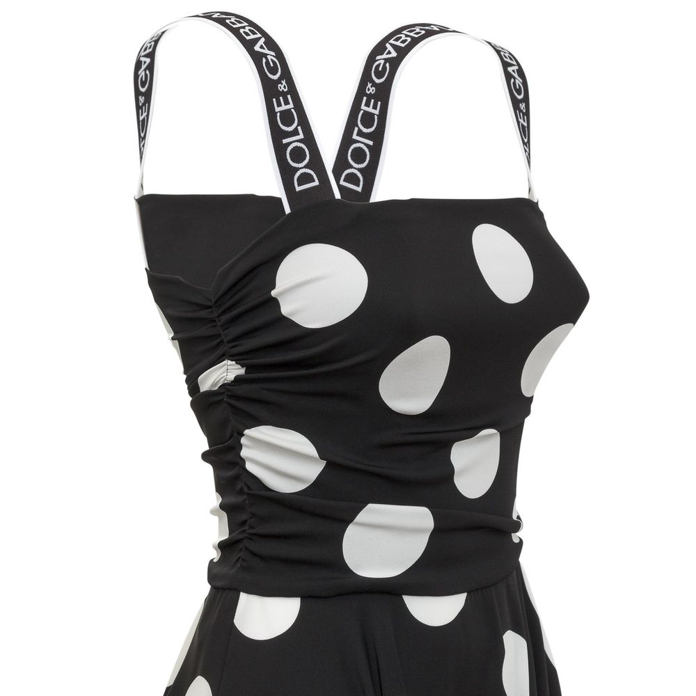 Dolce & Gabbana Black Silk Dress