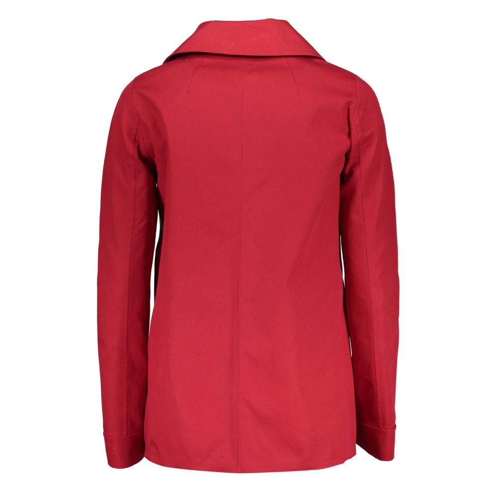 Gant Red Cotton Women Jacket