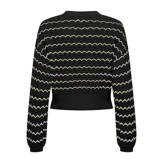 Only Black Cotton Sweater