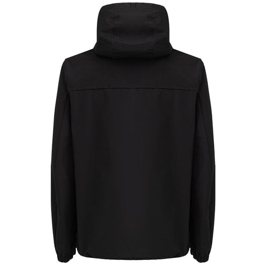 Dolce & Gabbana Black Polyester Jackets & Coat