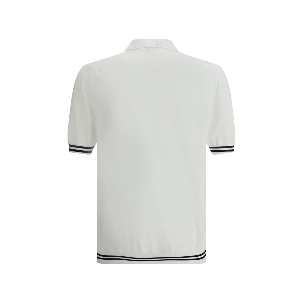 Kiton Ribbed Polo Shirt