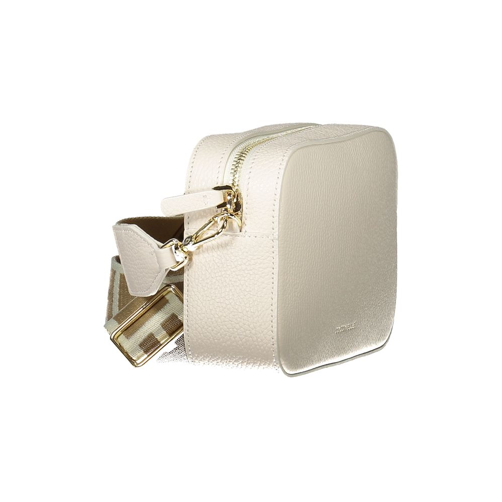 Coccinelle White Leather Handbag