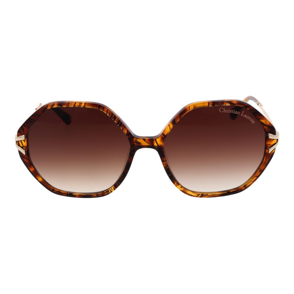 Christian Lacroix Brown Women Sunglasses