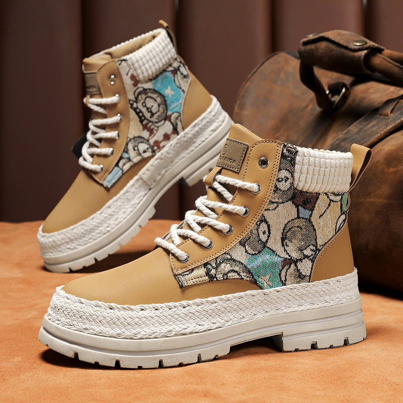 Botas Martin para hombre, casuales versátiles