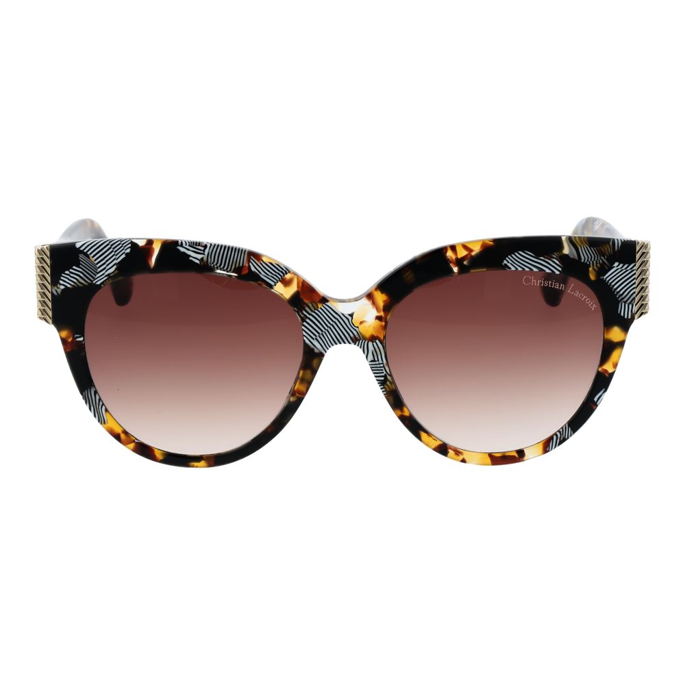 Christian Lacroix Black Women Sunglasses