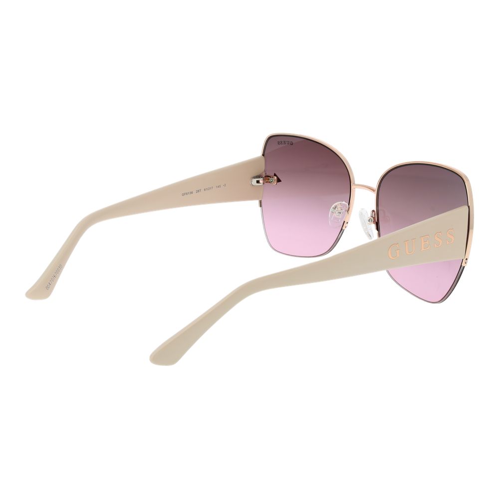 Guess Rose Gold Women Sunglasses