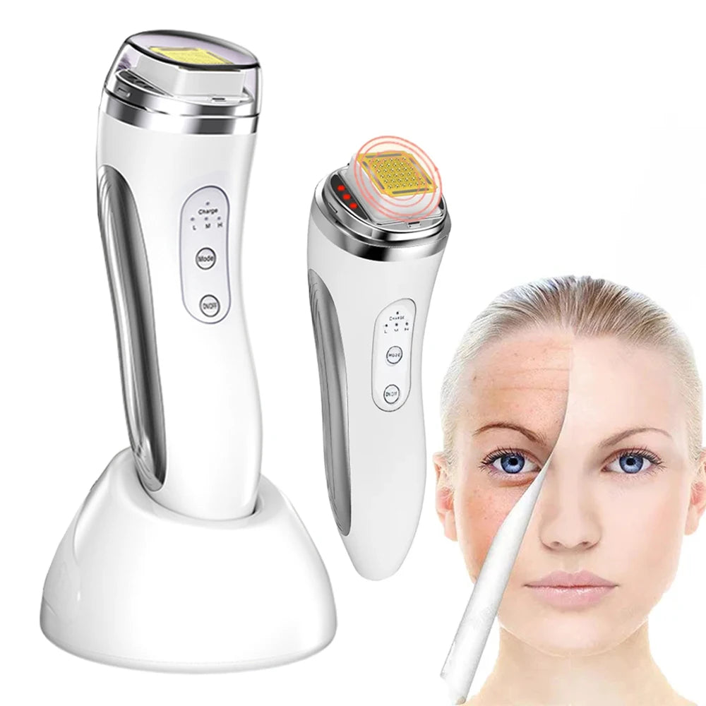 Máquina eléctrica de lifting facial con matriz de puntos, reafirmante de la piel, rejuvenecimiento, eliminación de arrugas, masajeador facial
