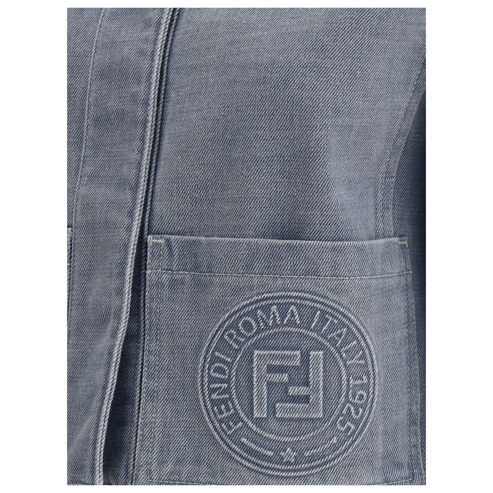 Fendi Cropped denim Jacket