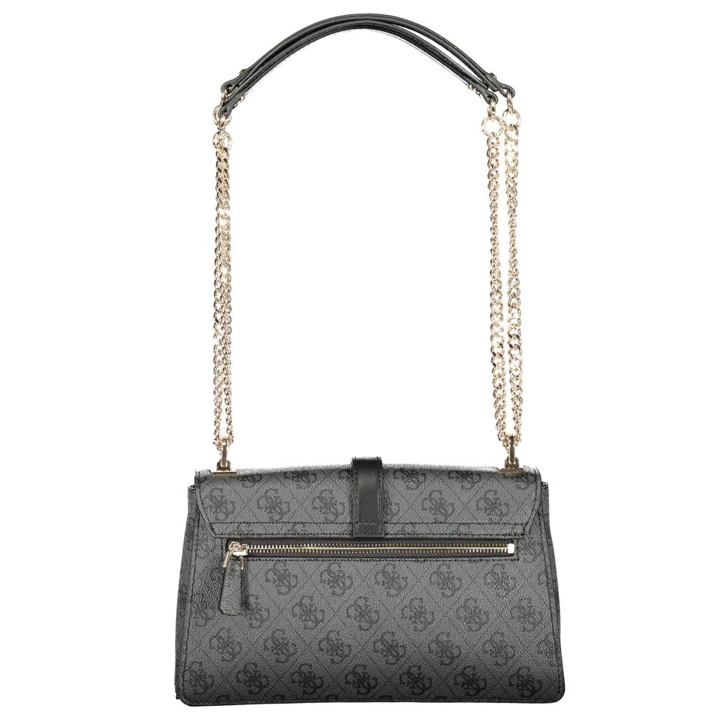 Guess Jeans Gray Polyethylene Women Handbag