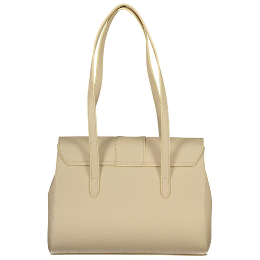 Mario Valentino Beige Polyethylene Handbag