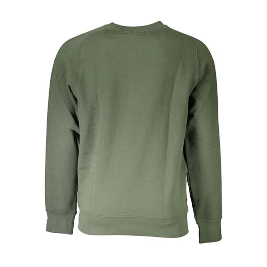 Timberland Green Cotton Mens Sweater