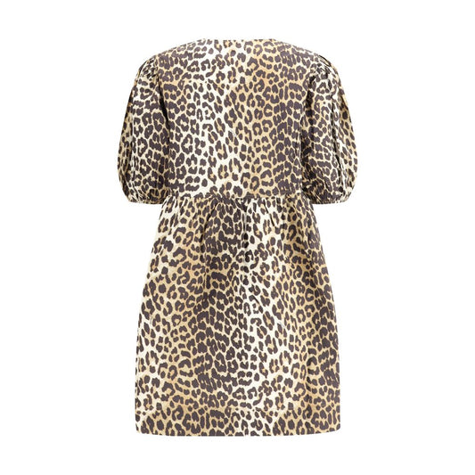 Ganni Leopard mini Dress