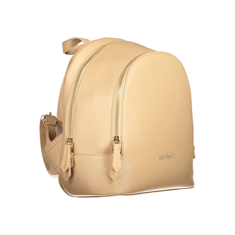 Mario Valentino Beige Polyethylene Backpack