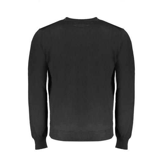 Harmont & Blaine Black Wool Sweater