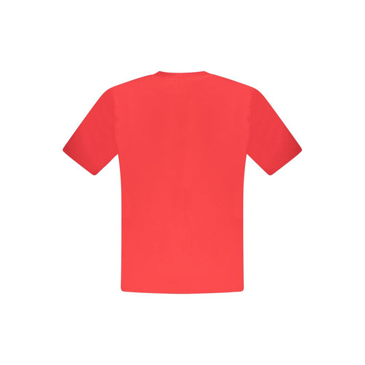 North Sails Red Cotton Men T-Shirt