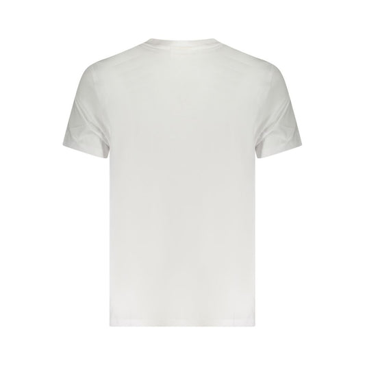 Calvin Klein White Cotton Men T-Shirt