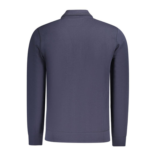 Hugo Boss Blue Cotton Sweatshirt